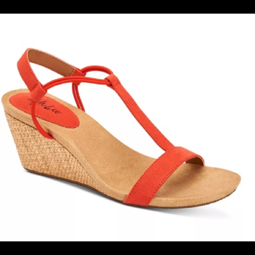 Style & Co Mulan Wedge Sandals